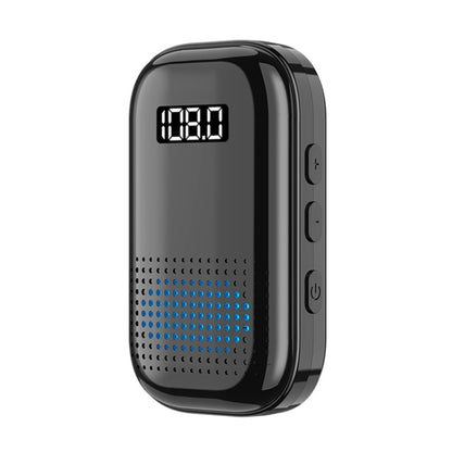 Multifunctional Clip-On Bluetooth Audio Receiver Plug In FM Radio - Audio Receiver Transmitter by buy2fix | Online Shopping UK | buy2fix