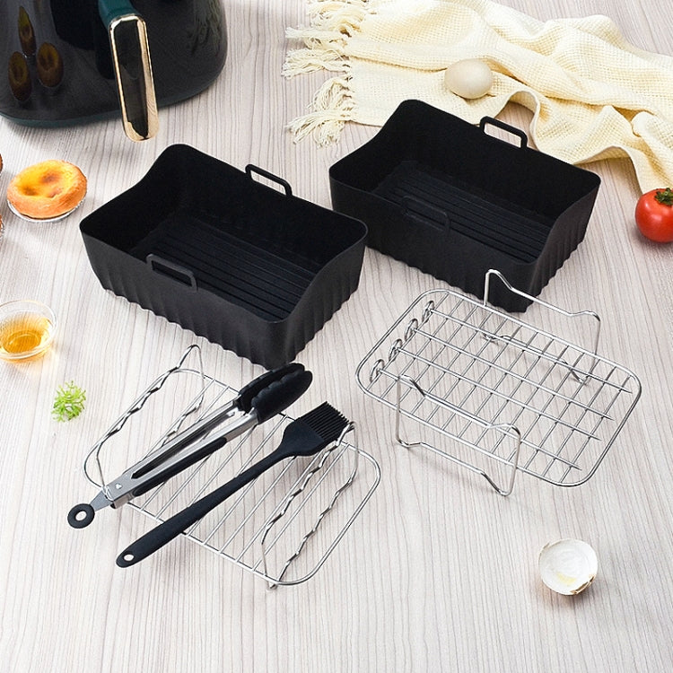 10pcs /Set Air Fryer Baking Accessories Set Kitchen Oven Accessories - Cooktop Parts by buy2fix | Online Shopping UK | buy2fix