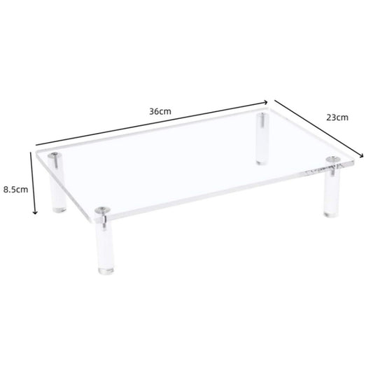 YX136 Desktop Acrylic Laptop / Printer Raised Stand by buy2fix