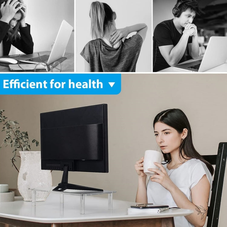 YX136 Desktop Acrylic Laptop / Printer Raised Stand by buy2fix