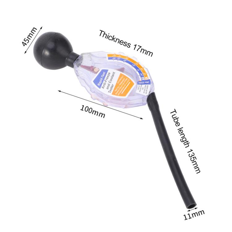 Automobile Suction Type Battery Electrolyte Hydrometer(Black) - Electronic Test by buy2fix | Online Shopping UK | buy2fix