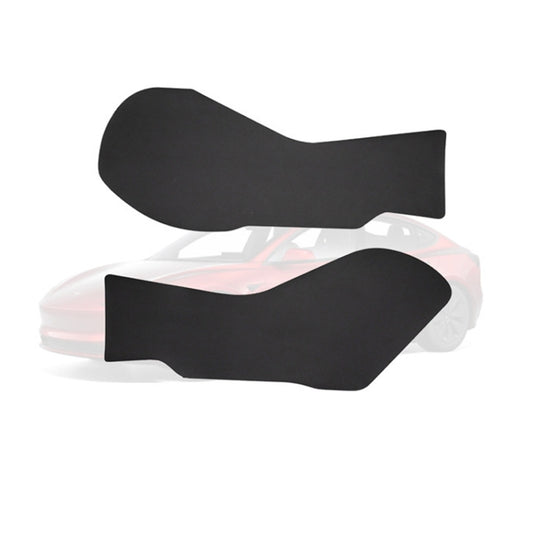 For Tesla Center Console Side Anti-kick Protective Pad, Style: For 2024 Model 3 Driver Passenger Inner Side TPE by buy2fix