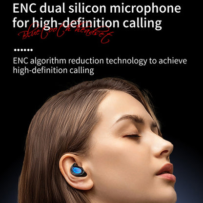 Q9 In-Ear Mini Sports Invisible Sleep Single Ear Bluetooth Earphone(Blue) - Bluetooth Earphone by buy2fix | Online Shopping UK | buy2fix