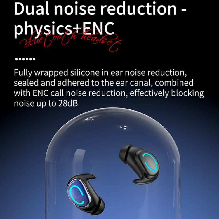 Q9 In-Ear Mini Sports Invisible Sleep Single Ear Bluetooth Earphone(Black) - Bluetooth Earphone by buy2fix | Online Shopping UK | buy2fix