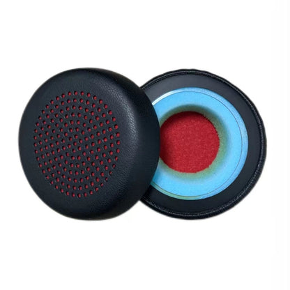 1pair For Plantronics UC B825 Headphone Leather Sponge Cover Earmuffs, Color: Red Mesh Sponge by buy2fix