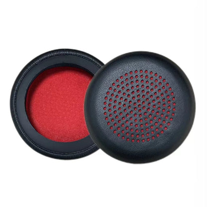 1pair For Plantronics UC B825 Headphone Leather Sponge Cover Earmuffs, Color: Red Mesh Leather by buy2fix