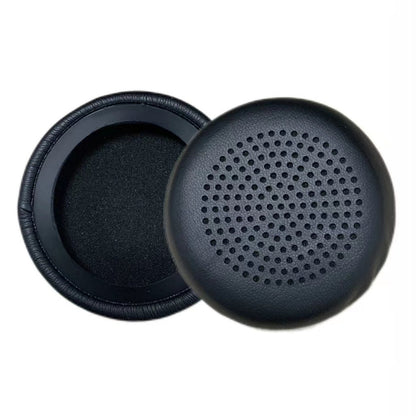 1pair For Plantronics UC B825 Headphone Leather Sponge Cover Earmuffs, Color: Black Mesh Leather by buy2fix