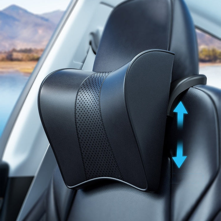 For Tesla Model 3/Y Car Memory Foam Headrest, Material: Cloth by buy2fix