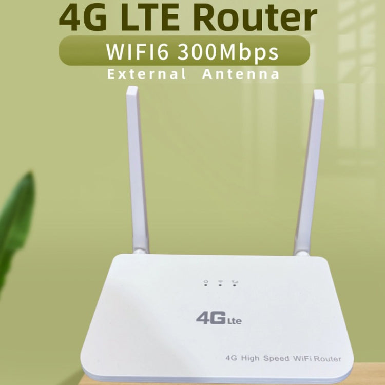 Asian Version 4G CPE Wireless Plug-In Mobile Routing WiFi6 Wire Hotspot, EU Plug by buy2fix