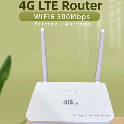 Asian Version 4G CPE Wireless Plug-In Mobile Routing WiFi6 Wire Hotspot, EU Plug by buy2fix
