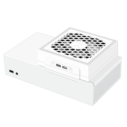 For XBOX Series S Console Side-mounted Cooling Fan RGB Color Light Radiator - Other by buy2fix | Online Shopping UK | buy2fix