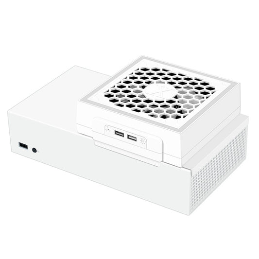 For XBOX Series S Console Side-mounted Cooling Fan RGB Color Light Radiator - Other by buy2fix | Online Shopping UK | buy2fix