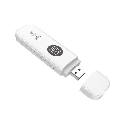Global Edition 4G UFI LTE WiFi Dongle Wireless Router Plug-in NIC Router(White) by buy2fix