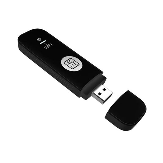 Global Edition 4G UFI LTE WiFi Dongle Wireless Router Plug-in NIC Router(Black) by buy2fix