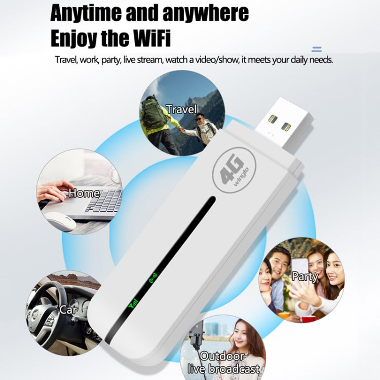 Eurasian Version U5-EU 4G WiFi Dongle USB Plug-In Router Mobile Hotspot by buy2fix