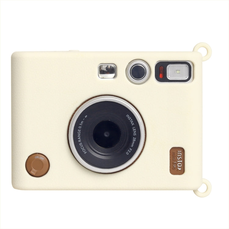 For Fujifilm Instax Mini EVO Wear-Resistant Soft Shell Protective Case, Color: Beige - Protective Case by buy2fix | Online Shopping UK | buy2fix
