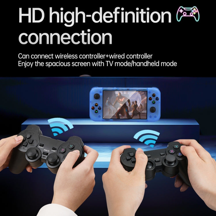 RG50XX 5-Inch Retro Handheld Game Console Linux System Built In 15000+ Games(White) - Pocket Console by buy2fix | Online Shopping UK | buy2fix