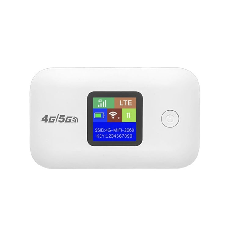A8-AS Asian Version 4G Portable WiFi Wireless Type-C Plug And Play LTE Router Car Mobile Hotspot(White) by buy2fix