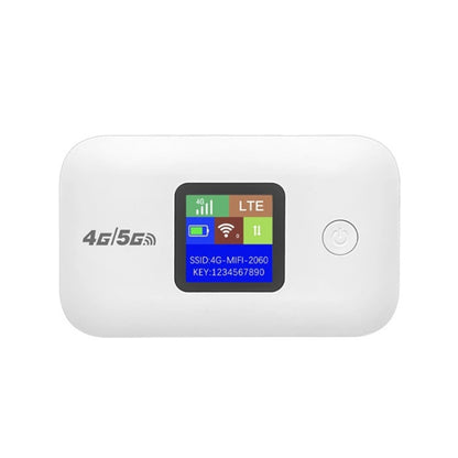 A8-AS Asian Version 4G Portable WiFi Wireless Type-C Plug And Play LTE Router Car Mobile Hotspot(White) by buy2fix