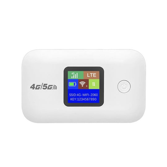 A8-AS Asian Version 4G Portable WiFi Wireless Type-C Plug And Play LTE Router Car Mobile Hotspot(White)