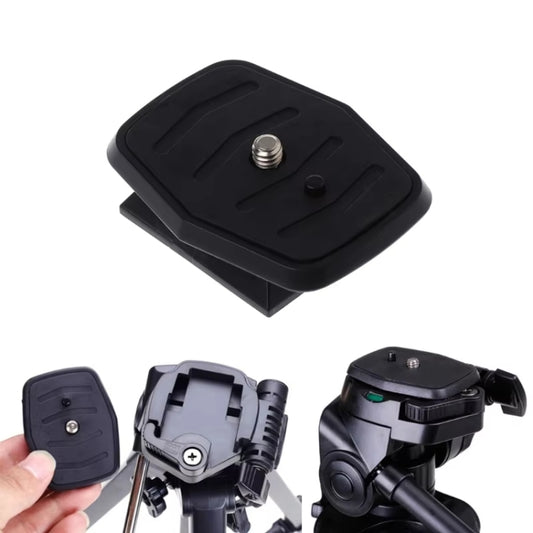 4.3cm Tripod Head Quick Release Plate For WeiFeng WT3730 3750 3770 / YUNTENG 590 600 668 688 690 / Sony D680 D580 VCT-50AV - Quick Release Plate by buy2fix | Online Shopping UK | buy2fix