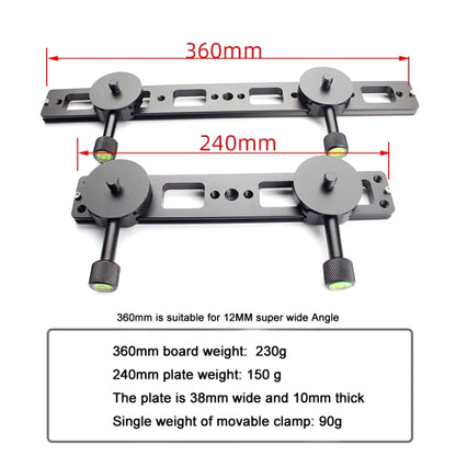 Double Camera Bracket Arca Swiss Quick Release Plate, Spec: Movable Base - Quick Release Plate by buy2fix | Online Shopping UK | buy2fix