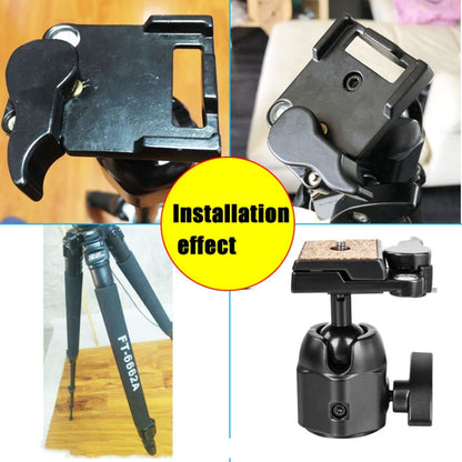 For WeiFeng WF-6662A Tripod Quick Release Plate Metal QR Plate - Quick Release Plate by buy2fix | Online Shopping UK | buy2fix