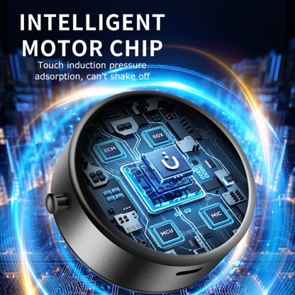 AIMITE M8 Car Phone Holder Vacuum Suction Cup Strong Magnetic Support Bracket(Silver) by AIMITE