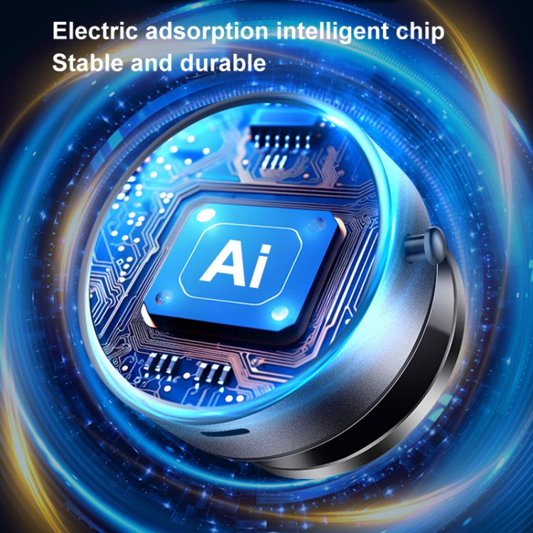 AIMITE M12 Car Phone Magnetic Rotating Holder Vacuum Suction Cup Strong Magnetic Support Bracket(Black) by AIMITE