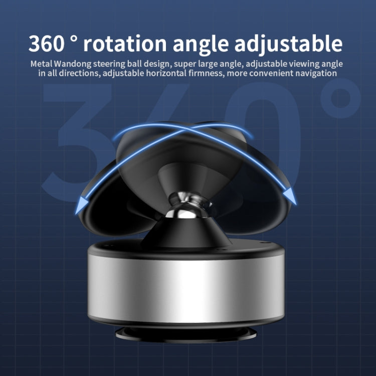 AIMITE X11 Car Vacuum Adsorption Cell Phone Magnetic Holder Universal Adjustable Navigation Support Bracket(Silver Ordinary Model) - Universal Car Holders by AIMITE | Online Shopping UK | buy2fix