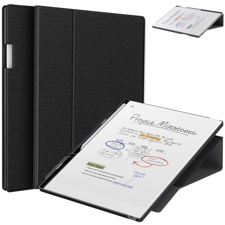 For reMarkable Paper Pro 2024 11.8 inch Rotating Dormant Case(Black) - Others by buy2fix | Online Shopping UK | buy2fix