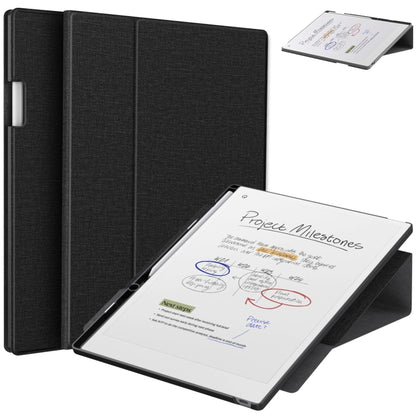 For reMarkable Paper Pro 2024 11.8 inch Rotating Dormant Case(Black) - Others by buy2fix | Online Shopping UK | buy2fix