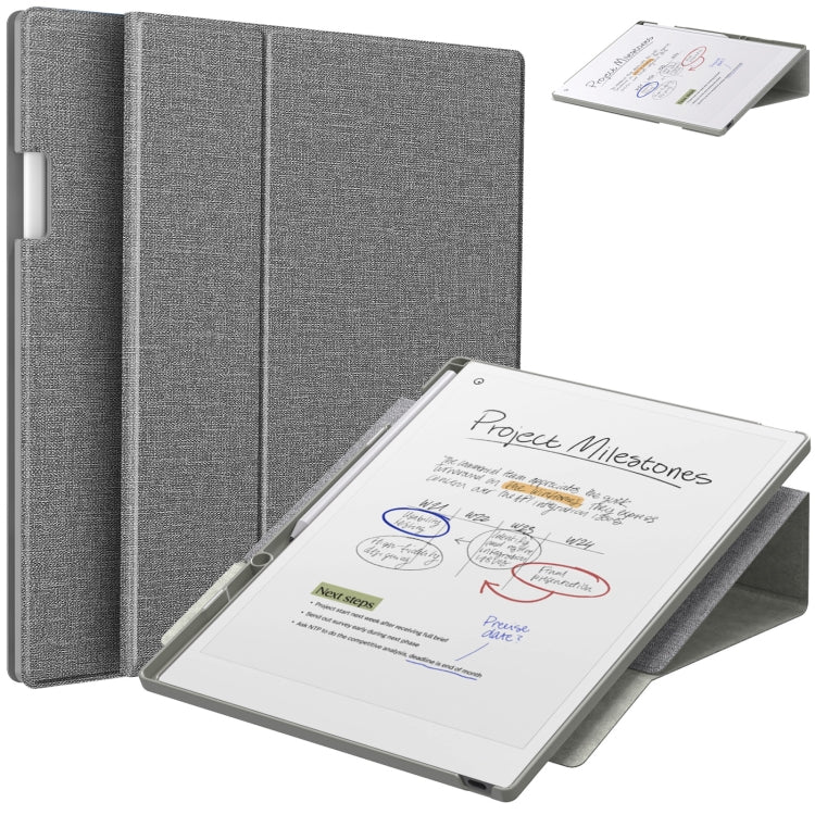 For reMarkable Paper Pro 2024 11.8 inch Rotating Dormant Case(Gray) - Others by buy2fix | Online Shopping UK | buy2fix