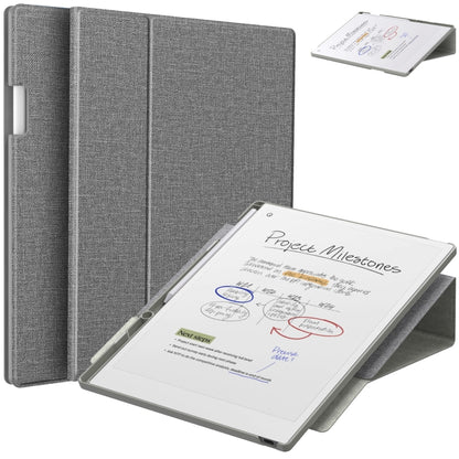 For reMarkable Paper Pro 2024 11.8 inch Rotating Dormant Case(Gray) - Others by buy2fix | Online Shopping UK | buy2fix