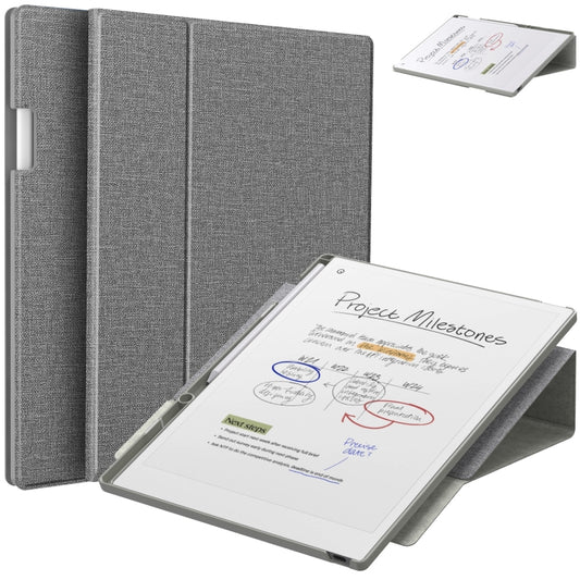 For reMarkable Paper Pro 2024 11.8 inch Rotating Dormant Case(Gray) - Others by buy2fix | Online Shopping UK | buy2fix