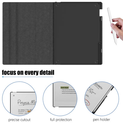 For reMarkable Paper Pro 2024 11.8 inch Rotating Dormant Case(Black) - Others by buy2fix | Online Shopping UK | buy2fix