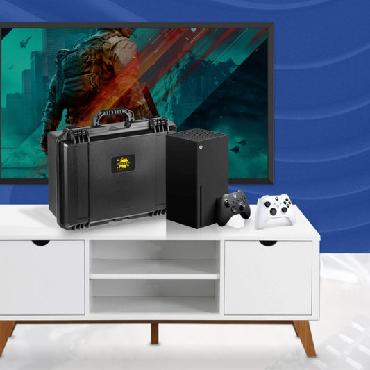 For MicroSoft Xbox Series X DEVASO Game Console Organizer Waterproof Case Accessories - Bags by DEVASO | Online Shopping UK | buy2fix