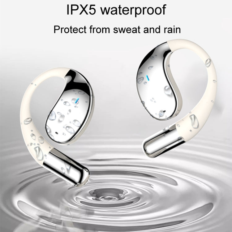 Q93 Planet Energy Ring Rotating Open-Ear Bluetooth Earphone With Lanyard(Black) - Bluetooth Earphone by buy2fix | Online Shopping UK | buy2fix