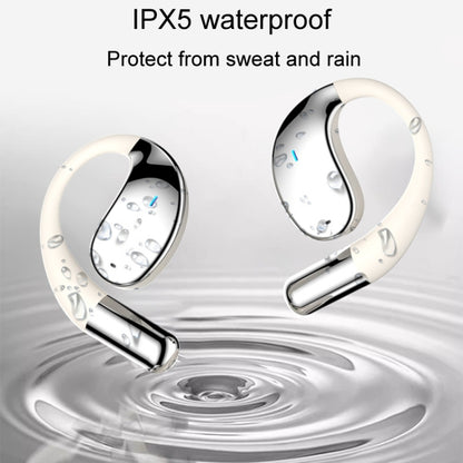 Q93 Planet Energy Ring Rotating Open-Ear Bluetooth Earphone With Lanyard(Black) - Bluetooth Earphone by buy2fix | Online Shopping UK | buy2fix
