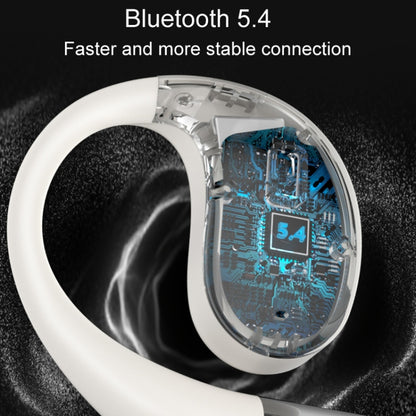 Q93 Planet Energy Ring Rotating Open-Ear Bluetooth Earphone With Lanyard(Black) - Bluetooth Earphone by buy2fix | Online Shopping UK | buy2fix