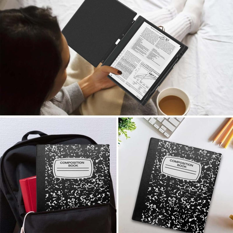 For Boox Note Air 3 C / 3 Lightweight PU Protective Case(Black) - Others by buy2fix | Online Shopping UK | buy2fix