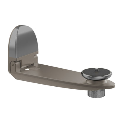 Aluminum Alloy Pan Head Adjustable Foldable Projector Wall Mount(Coffee Gray) - Accessories & Parts by buy2fix | Online Shopping UK | buy2fix
