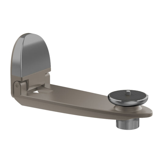 Aluminum Alloy Pan Head Adjustable Foldable Projector Wall Mount(Coffee Gray) - Accessories & Parts by buy2fix | Online Shopping UK | buy2fix