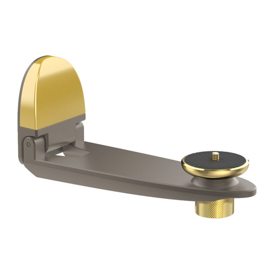 Aluminum Alloy Pan Head Adjustable Foldable Projector Wall Mount(Coffee Gold) - Accessories & Parts by buy2fix | Online Shopping UK | buy2fix