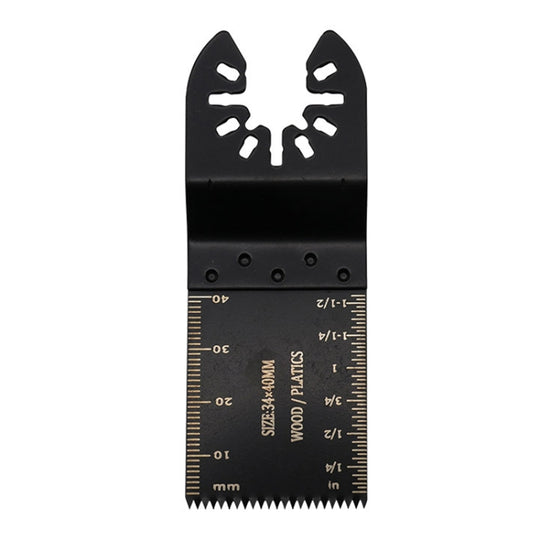 2pcs Trimmers High Carbon Steel Straight Saw Blade For Multi Tool, Style: Small Teeth