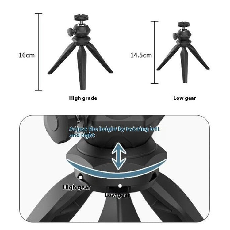 Projector Mini Desktop Tripod Mobile Live Projection Lazy Bracket(Plastic Ball Head) - Accessories & Parts by buy2fix | Online Shopping UK | buy2fix