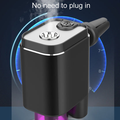 A26 Intelligent Car Air Vent Essential Oil Aromatherapy Diffuser Deodorizing Spray Scent Extender(Black) by buy2fix