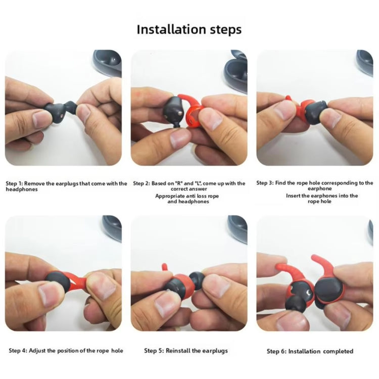 5pairs For Beats Solo Buds Bluetooth Earphones Earplugs Silicone Dust Cap With Handle(E27-5) - Anti-dust & Ear Caps by buy2fix | Online Shopping UK | buy2fix