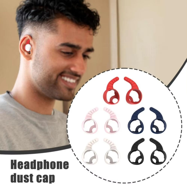 5pairs For Beats Solo Buds Bluetooth Earphones Earplugs Silicone Dust Cap With Handle(E27-5) - Anti-dust & Ear Caps by buy2fix | Online Shopping UK | buy2fix