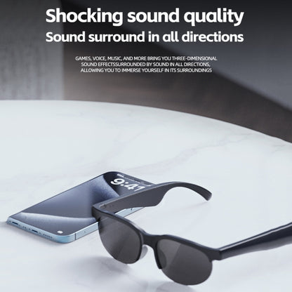 XG88Pro Smart Stereo Bluetooth Headset Glasses Outdoor Cycling Wireless Calling Glasses(Black) - Bluetooth Earphone by buy2fix | Online Shopping UK | buy2fix